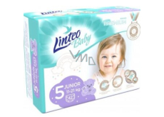Linteo Baby Premium 5 Junior 11 - 21 kg jednorázové plenky 42 kusů