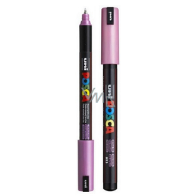 Posca Univerzální akrylátový popisovač 0,7 mm Metalová růžová PC-1MR