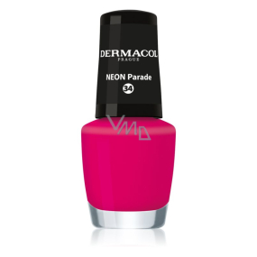 Dermacol Neon Nail Polish Neonový lak na nehty 35 Neon Fantasy 5 ml