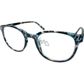 Berkeley Čtecí dioptrické brýle +1,5 plast mourovaté modro-zeleno-hnědé 1 kus MC2198