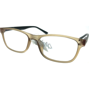 Berkeley Čtecí dioptrické brýle +3,0 plast světle hnědé, černé postranice 1 kus MC2184