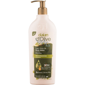Dalan d´Olive Pure Olive Oil vyživující tělové mléko s olivovým olejem dávkovač 400 ml
