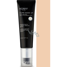Korff Cure Make Up Long-lasting Foundation SPF15 dlouhotrvající make-up 01 Creamy 30 ml