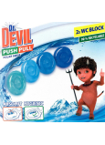 Dr. Devil Polar Aqua Push Pull WC blok bez košíku 2 x 20 g