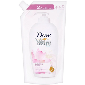 Dove Nourishing Secrets Rozzařující rituál Lotosový květ a rýžová voda tekuté mýdlo náhradní náplň 500 ml