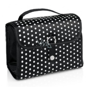 Diva & Nice Kosmetická kabelka Polka Dot 17,8 x 10,8 x 12,7 cm.