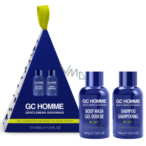 Grace Cole GC Sport mycí gel 50 ml + šampon 50 ml, kosmetická sada pro muže