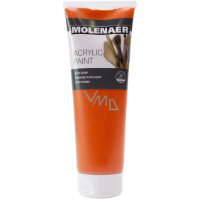 Creall Molenaer akrylová barva oranžová 250 ml