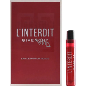 Givenchy L'Interdit Eau de Parfum Rouge parfémovaná voda pro ženy 1 ml s rozprašovačem, vialka