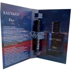 Christian Dior Sauvage Elixir parfém pro muže 1 ml s rozprašovačem, vialka
