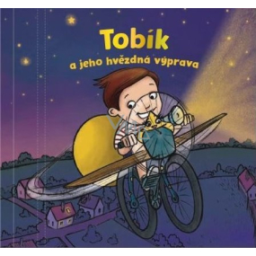 Albi Jmenná knížka Tobík a jeho hvězdná výprava 15 x 15 cm 26 stran