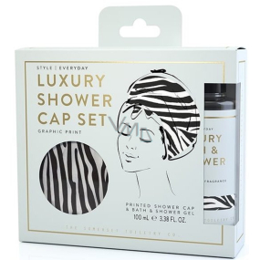 Somerset Toiletry Vodní meloun sprchový gel 100 ml + koupací čepice, kosmetická sada pro ženy