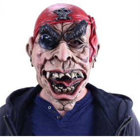 Rappa Halloween Maska pirát 1 kus