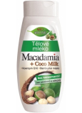 Bione Cosmetics Macadamia + Coco Milk tělové mléko pro všechny typy pokožky 400 ml