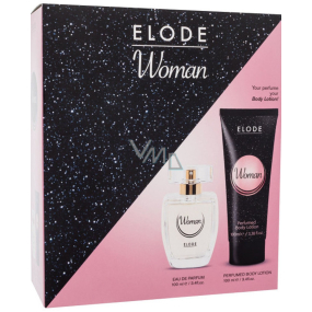 Elode Woman parfémovaná voda pro ženy 100 ml + tělové mléko 200 ml, dárková sada pro ženy