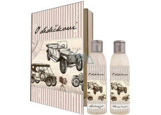 Bohemia Gifts O dědečkovi sprchový gel 200 ml + šampon na vlasy 200 ml, kniha kosmetická sada