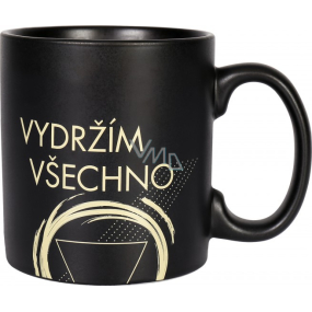 Albi Mužská záležitost hrnek Vydržím všechno 567 ml