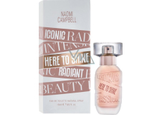Naomi Campbell Here To Shine toaletní voda pro ženy 15 ml