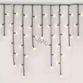 Emos Osvětlení vánoční vodopád teplá bílá 10 m, 600 LED teplá bílá + 5 m přívodní kabel