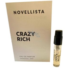 Novellista Crazy Rich parfémovaná voda pro ženy 1,2 ml s rozprašovačem, vialka