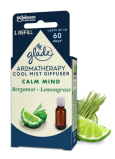 Glade Aromatherapy Cool Mist Diffuser Calm Mind Bergamot + Lemongrass náplň esenciální olej 17,4 ml