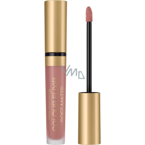 Max Factor Colour Elixir Soft Matte dlouhotrvající matná tekutá rtěnka 005 Sand Cloud 4 ml