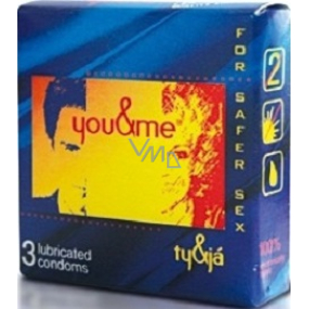 Primeros Ty & Já (You & Me) kondom 3 kusy