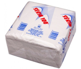 Séria 100 Papírové ubrousky bílé 1 vrstvé 33 x 33 cm 100 kusů