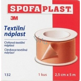 3M Spofaplast 132 cívková textilní náplast 2,5 cm x 5 m