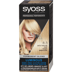 Syoss Professional barva na vlasy 8-5 Světlý popelavě plavý