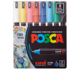Posca Univerzální sada akrylátových popisovačů 0,7 - 1 mm Základní barvy 8 kusů PC-1MR