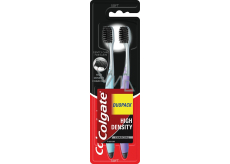 Colgate High Density Charcoal měkký zubní kartáček 2 kusy, duopack