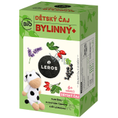 Leros Dětský čaj bylinný + BIO bylinný čaj pro děti 20 x 2 g