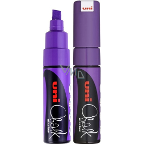 Uni Mitsubishi Chalk Marker Křídový popisovač fialový 8 mm, PWE-8K