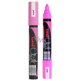 Uni Mitsubishi Chalk Marker křídový popisovač fluo-růžový 1,8-2,5 mm, PWE-5M