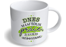 Nekupto Vtipný hrnek Dnes mám tolik práce... 300 ml