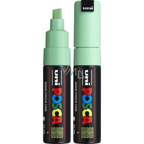 Posca Univerzální akrylátový popisovač se širokým,seříznutým hrotem 8 mm Světle zelená PC-8K