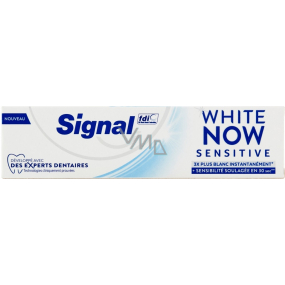 Signal White Now Sensitive zubní pasta 75 ml