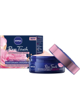 Nivea Rose Touch Anti-wrinkle noční krém proti vráskám 50 ml