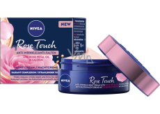 Nivea Rose Touch Anti-wrinkle noční krém proti vráskám 50 ml