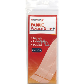 Masterplast Fabric Plaster Strip náplast textilní 6 cm x 1 m