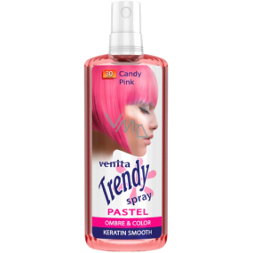 Venita Trendy Spray Pastel tónovací sprej na vlasy 30 Candy Pink 200 ml
