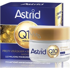Astrid Q10 Miracle noční krém proti vráskám 50 ml