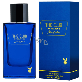 Playboy The Club Blue toaletní voda pro muže 50 ml