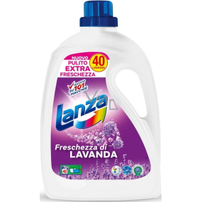 Lanza Freschezza di Lavanda - Svěží levandule gel tekutý prací prostředek na bílé a stálobarevné prádlo 40 dávek 2 l