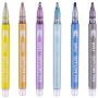 Apli Outline Marker popisovač s kulatým hrotem 5,5 mm pro dvoubarevné psaní 6 kusů, sada