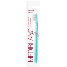 Mediblanc Super Soft zubní kartáček 4210 vláken super jemný 1 kus různé barvy