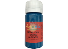 Art e Miss Barva na textil metalická 32 Tyrkysová 40 g