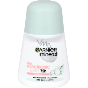 Garnier Mineral Hyaluronic Care Sensitive 72h kuličkový antiperspirant deodorant roll-on pro ženy 50 ml
