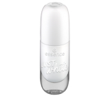 Essence Nail Colour Gel gelový lak na nehty 33 Just White 8 ml